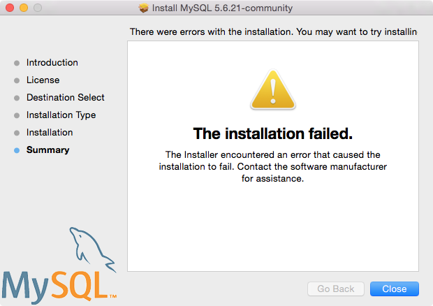 install mysql on mac prerequisites